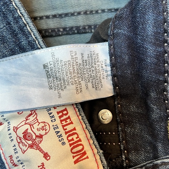 True Religion Jennie Curvy Mid Rise Super Skinny Jeans - Picture 5 of 10